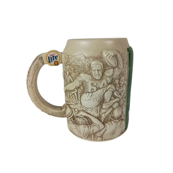 Minnesota Vikings Football Miller Lite Beer 3D Stian/Mug 6"/28oz - Picture 3 of 7